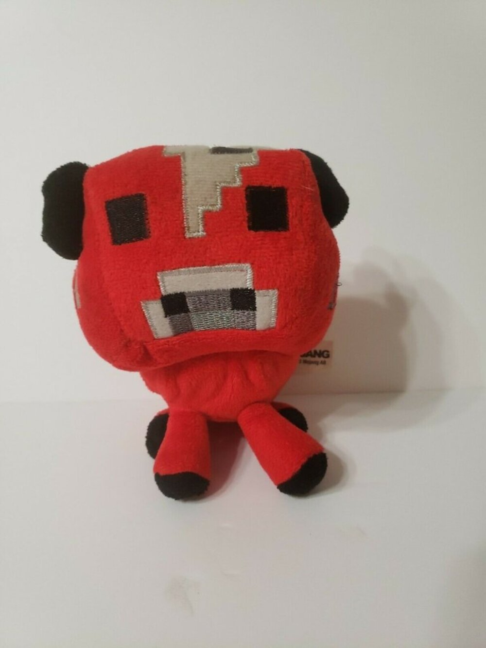 6" Minecraft Mojang Red Bull Plush Stuffed Animal Toy